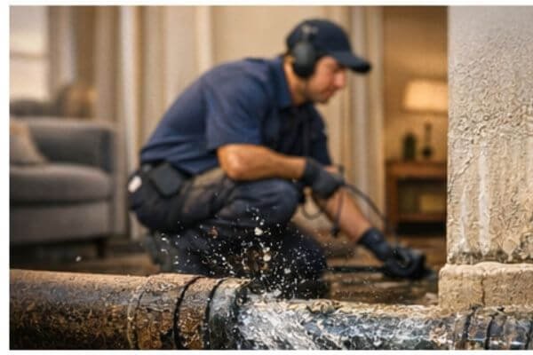 vazamento de água em casa Goiânia